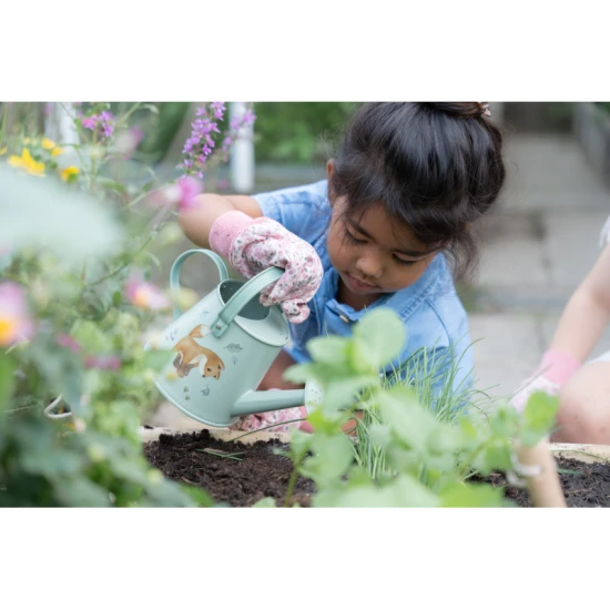 Dětská zahradnická sada Forest Friends s konvičkou, rukavicemi a nářadím