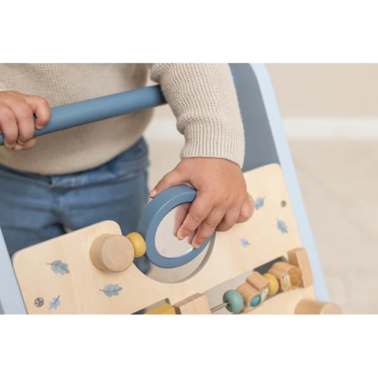 LITTLE DUTCH Dětské chodítko Forest Friends Dětské chodítko Forest Friends - dřevěné chodítko pro děti