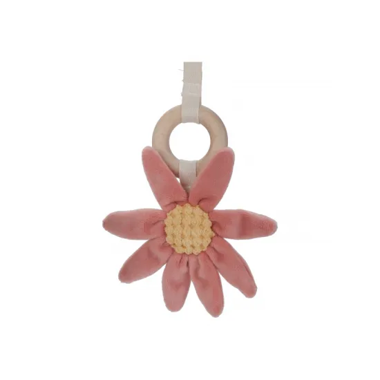 Dřevěná hrazdička Miffy Lucky Bottom s plyšovými hračkami – ideální pro rozvoj motoriky miminka.