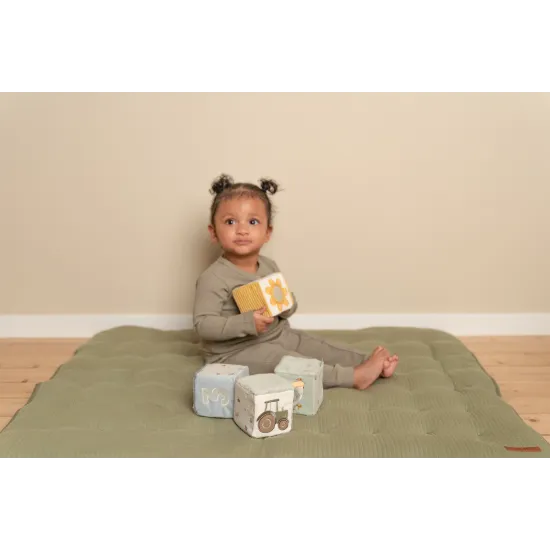 Plyšové kostky Farma