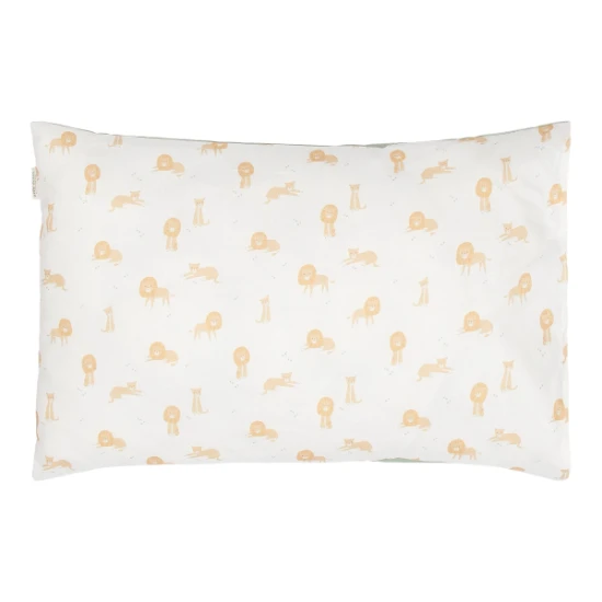 Povlečení 140x100 a 40x60 cm lev Safari Friends Povlečení 140x100 a 40x60 cm lev Safari Friends – Little Dutch TE10326047LD