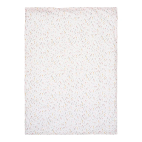 Povlečení 140x100 a 40x60 cm Pink Blooming Safari – Little Dutch TE10356047LD
