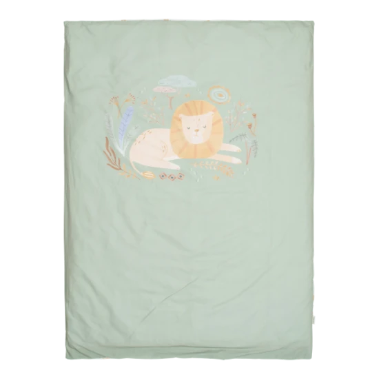 Povlečení 200x140 a 60x70 cm lev Safari Friends – Little Dutch TE10826047LD