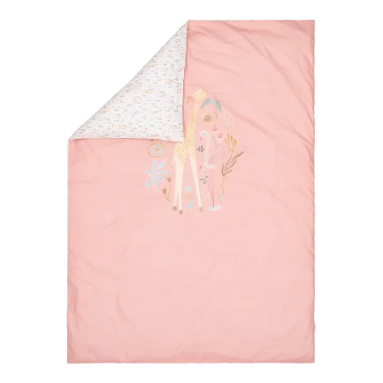 Povlečení 200x140 a 60x70 cm Pink Blooming Safari – Little Dutch TE10856047LD