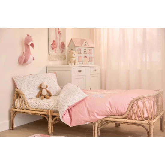 Povlečení 200x140 a 60x70 cm Pink Blooming Safari – Little Dutch TE10856047LD
