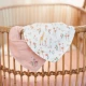 Podbradník bandana 2 ks Pink Blooming Safari – Little Dutch TE50156047LD