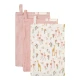 Žínky 3 ks Pink Blooming Safari Žínky 3 ks Pink Blooming Safari – Little Dutch TE50556047LD
