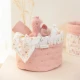 Mušelínové ubrousky 3 ks Pink Blooming Safari – Little Dutch TE50756047LD