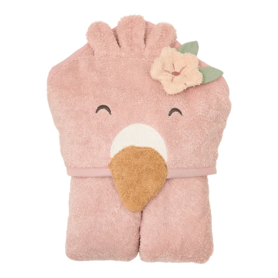 Župan froté plameňák Safari Friends vel. 86/92 – Little Dutch TE51156407LD