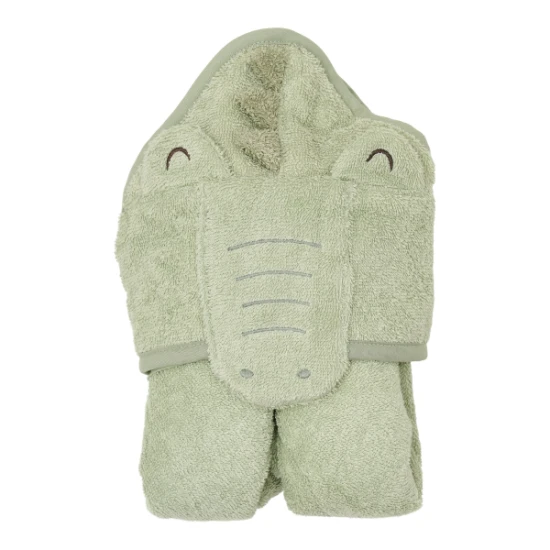 Župan froté krokodýl Safari Friends vel. 98/104 – Little Dutch TE51216047LD