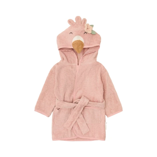 Župan froté plameňák Safari Friends vel. 98/104 – Little Dutch TE51256047LD
