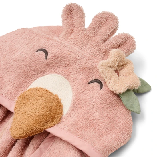 Župan froté plameňák Safari Friends vel. 98/104 – Little Dutch TE51256047LD