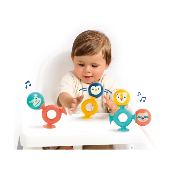 Chrastítka s přísavkou Smac Pop