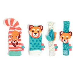 Chrastítka na ruce a nohy Liška