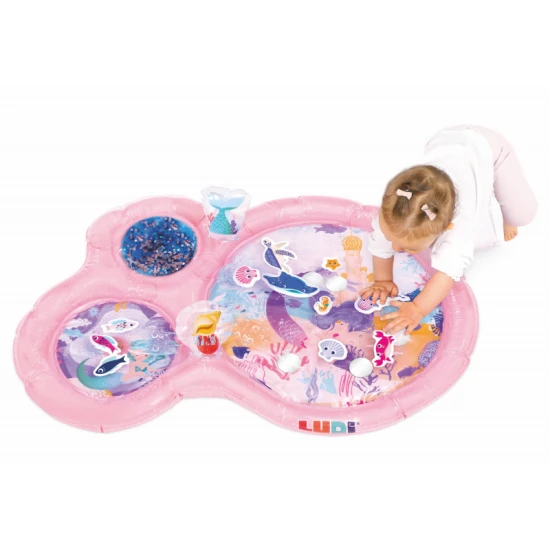 Podložka na hraní s vodou Mořské víly Pink – Ludi 30124LU