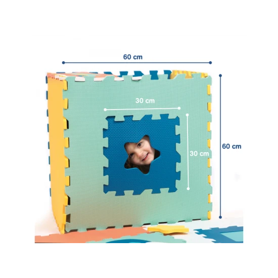 Puzzle pěnové 180x180cm Jumbo XXL Puzzle pěnové 180x180cm Jumbo XXL – Ludi 10014LU
