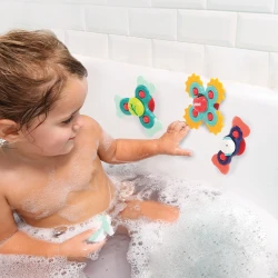 Zvýhodněný rozvojový set Baby spinnery 3 ks a Montessori box 4 v 1