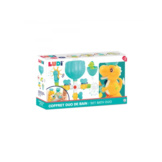 Vodní mlýnek s potrubím Dinosaurus – Ludi 40071LU