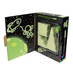 Magnetická stavebnice Glow 16 dílů