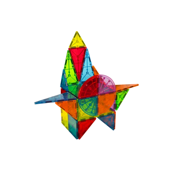 Magnetická stavebnice Metropolis 110 dílů od MAGNA-TILES.