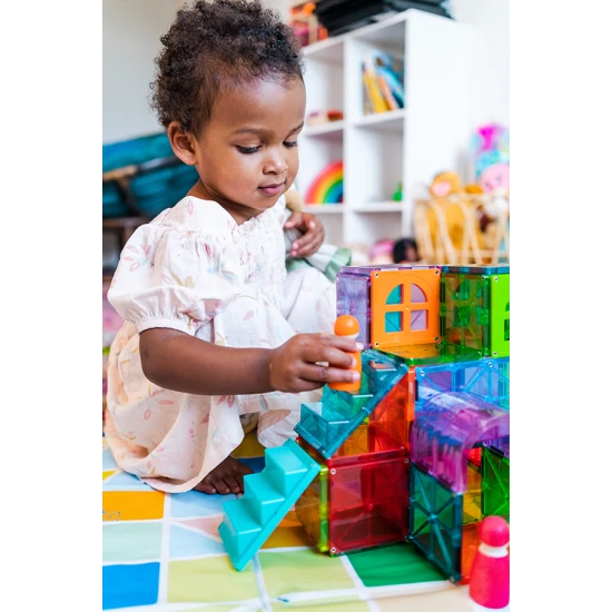 Magnetická stavebnice Metropolis 110 dílů od MAGNA-TILES.