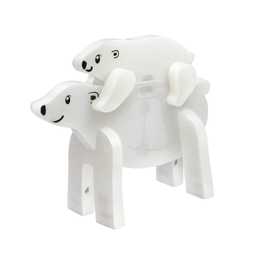 S magnetickou stavebnicí si postavíte vlastní arktickou krajinu.