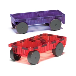 Magnetická stavebnice Cars 2 dílná Purple/red Magnetická stavebnice Cars 2 dílná Purple/red