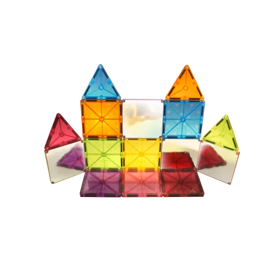 Vytvorte si trblietavé hrady a veže s MAGNA-TILES® Stardust.
