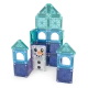 Magnetická stavebnice MAGNA-TILES Winter Wonderland vhodná pro cestování.