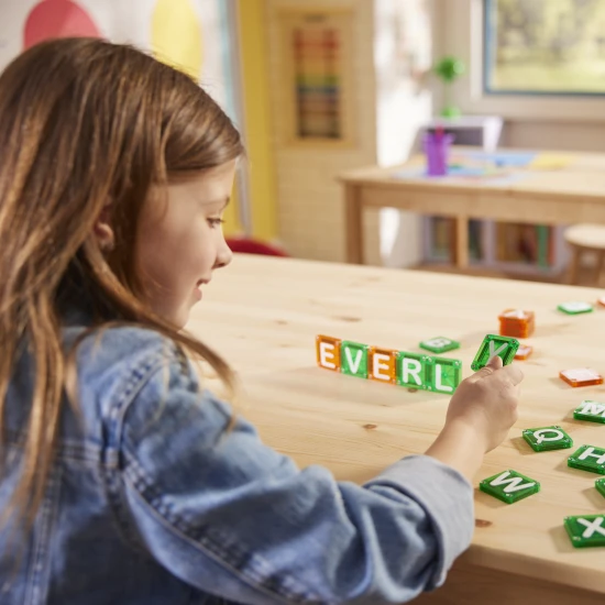 MAGNA-TILES Magnetická stavebnice microMAGS LEARN Letters 56 dílků 254056LL
