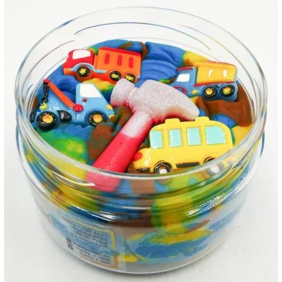 Mamolína Auta jedou – voňavá modelína pro děti