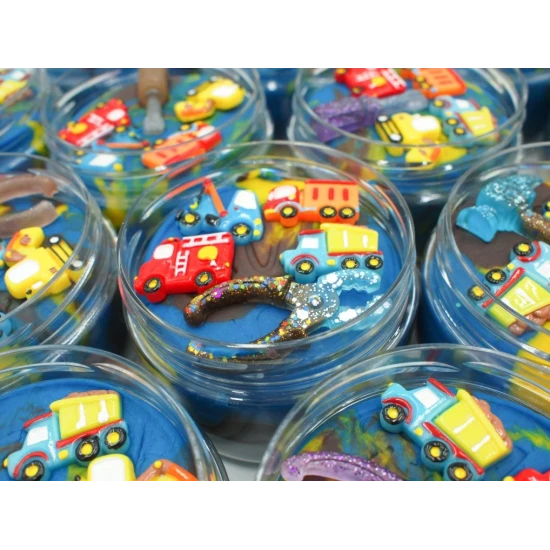 Mamolína Auta jedou – voňavá modelína pro děti