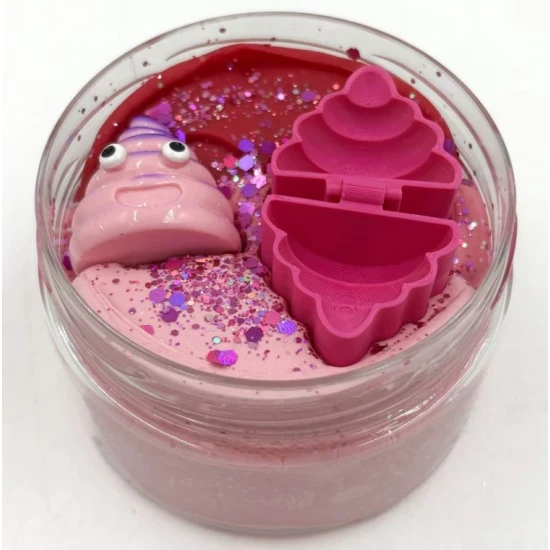 Mamolína Prdím duhu – voňavá modelína s třpytkami a hovínkem