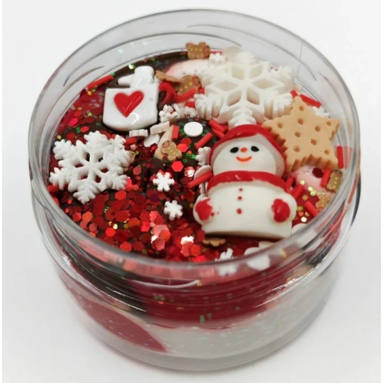 Mamolina Zimni – bezpecna a mekka modelina pro deti Mamolina Zimni domaci modelina pro deti se zimnimi dekoracemi