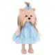 Lucky Doggy oblečení pro pejska Blue Dream – jemné modré tylové šaty pro plyšového pejska