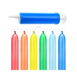 Modelovací balónky Barevné 30 ks Modelovací balónky Barevné 30 ks