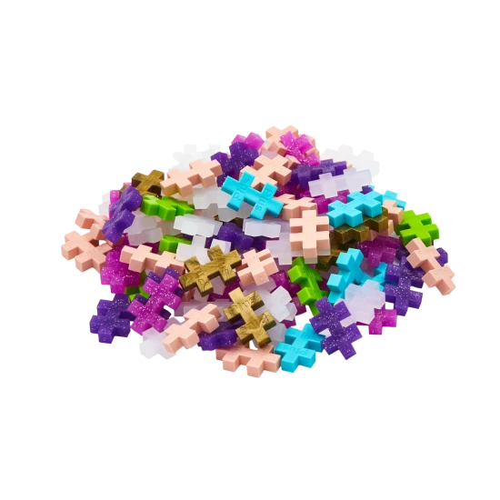 Plus-Plus Víla – 100 dílků v tubusu s návodem na sestavení pohádkové víly