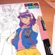 Posca souprava popisovačů PC-5M Manga Hero – 8 ks, mix barev, nové odstíny kaštanová a pudrově růžová, vhodné na voděodolné dekorace