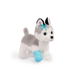 Husky v kabelce s veterinářskou sadou