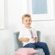 Dětské křeslo Světle modrá