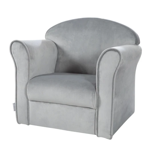 Dětské křeslo Lil Sofa s články Šedé