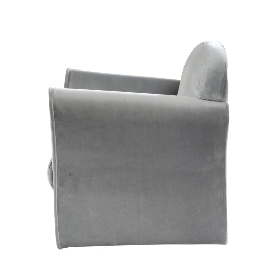 Dětské křeslo Lil Sofa s články Šedé