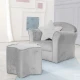 Dětské křeslo Lil Sofa s články Šedé