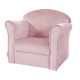 Dětské křeslo Lil Sofa s články Růžové