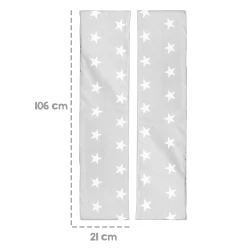 Sada 2 sedáků na lavici Little Stars (s gumou) Sada 2 sedáků na lavici Little Stars (s gumou)