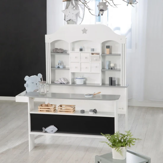 Dětský dřevěný obchod Candyshop Bílá