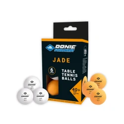 Míčky na stolní tenis Jade Poly 40, 6 ks