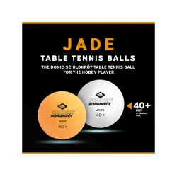 Míčky na stolní tenis Jade Poly 40, 6 ks