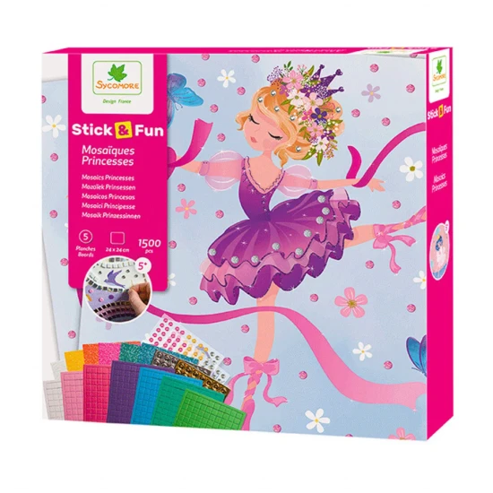 Kreativni sada Lovely Box – Mozaika Princezny baletky pro deti