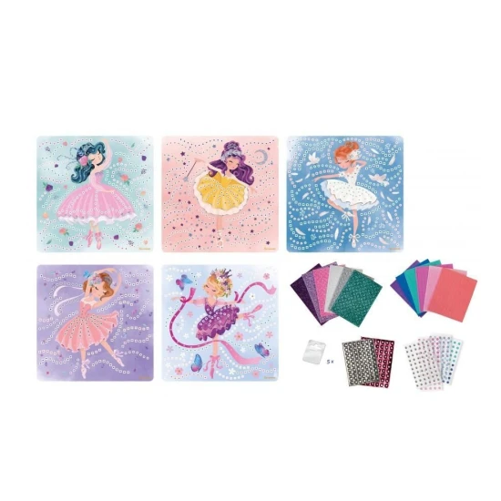 Kreativni sada Lovely Box – Mozaika Princezny baletky pro deti